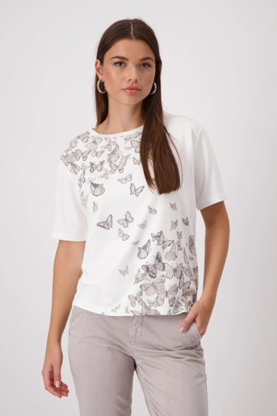 BUTTERFLY TEE 409108MNR TOP