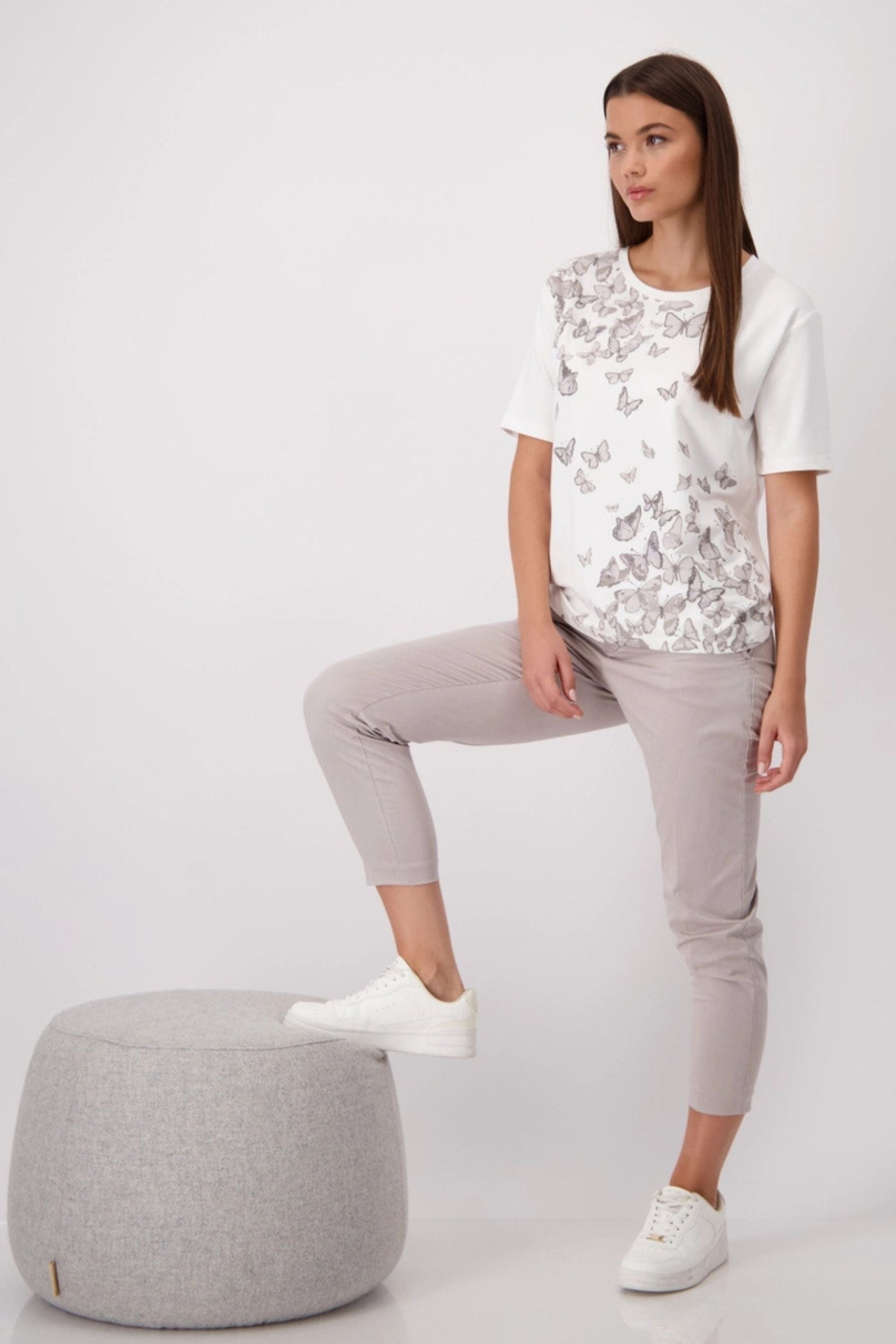 BUTTERFLY TEE 409108MNR TOP