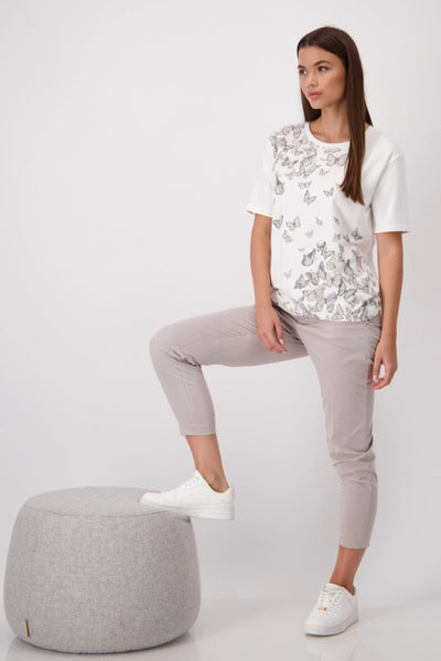 BUTTERFLY TEE 409108MNR TOP