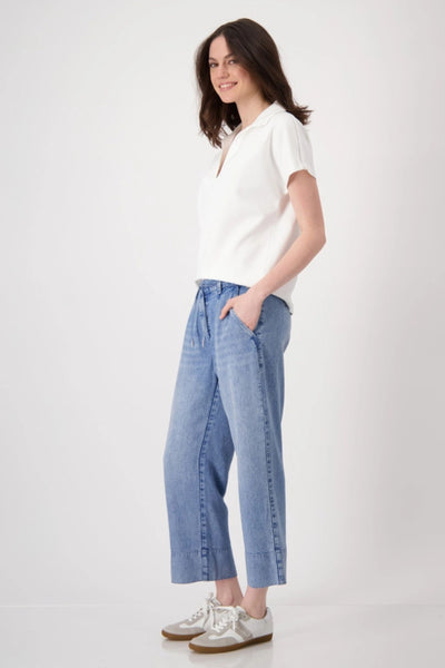 POLO COLLAR TEE 409535MNR TOP