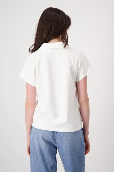 POLO COLLAR TEE 409535MNR TOP