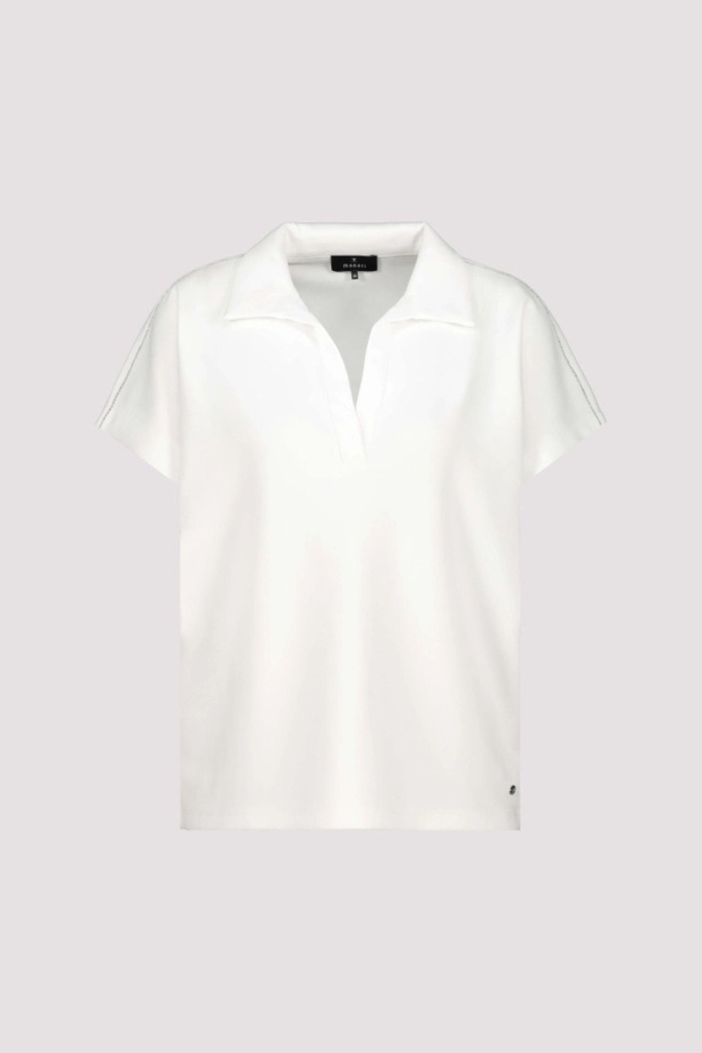 POLO COLLAR TEE 409535MNR TOP