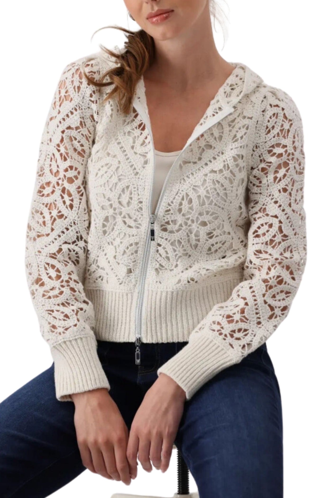 CROCHET JACKET - 808135MNR