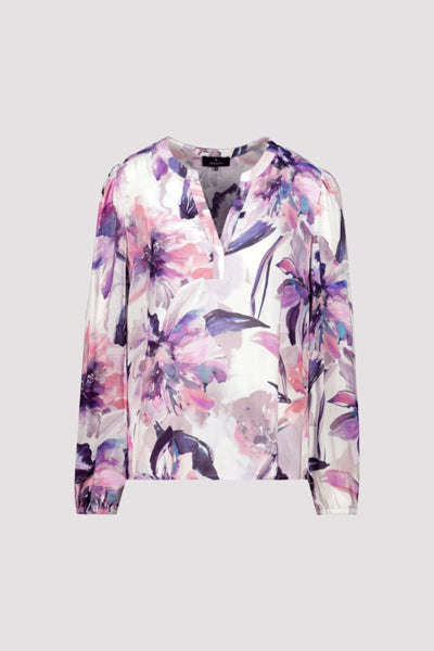 FLORAL BLOUSE - 409162MNR BLOUSE
