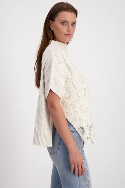 JUMPER WITH LACE - 808136MNR