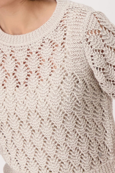 3/4 SLV KNIT TOP - 409480MNR TOP