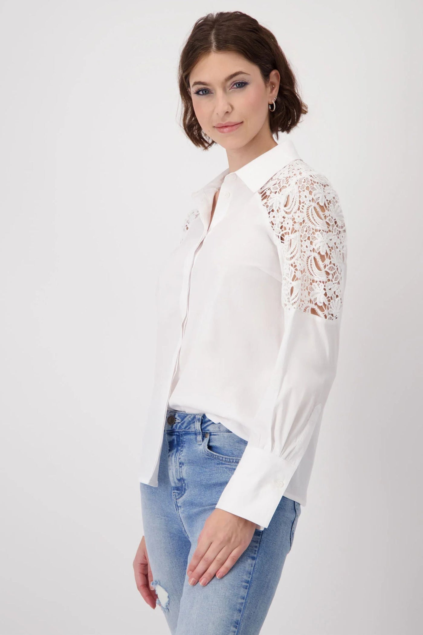 LACE SHIRT - 409400MNR SHIRT