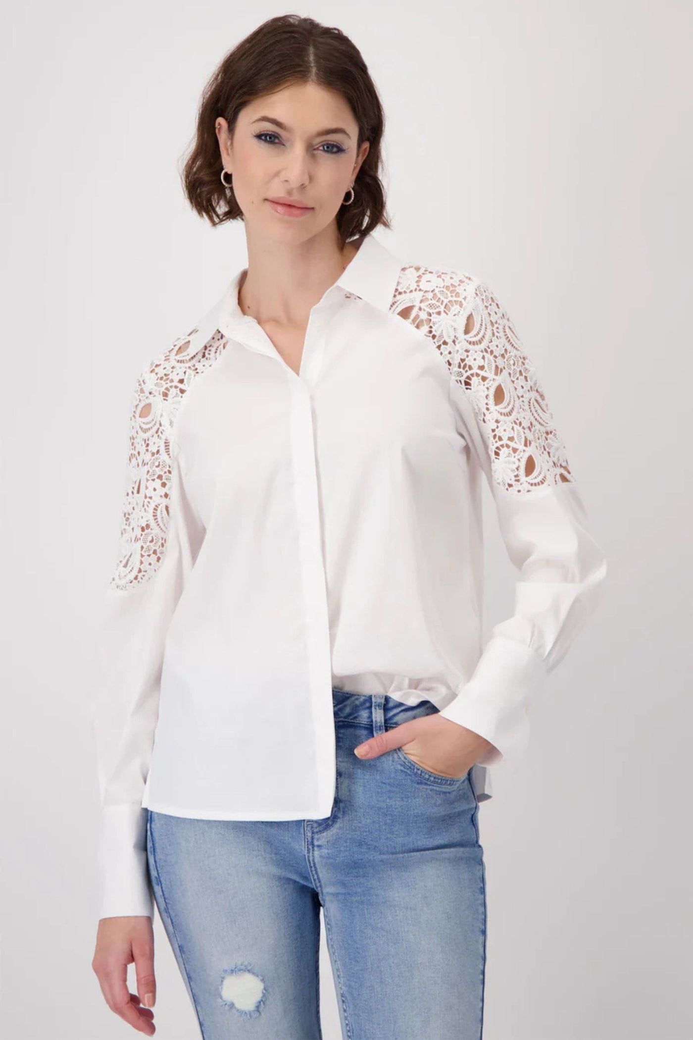 LACE SHIRT - 409400MNR SHIRT