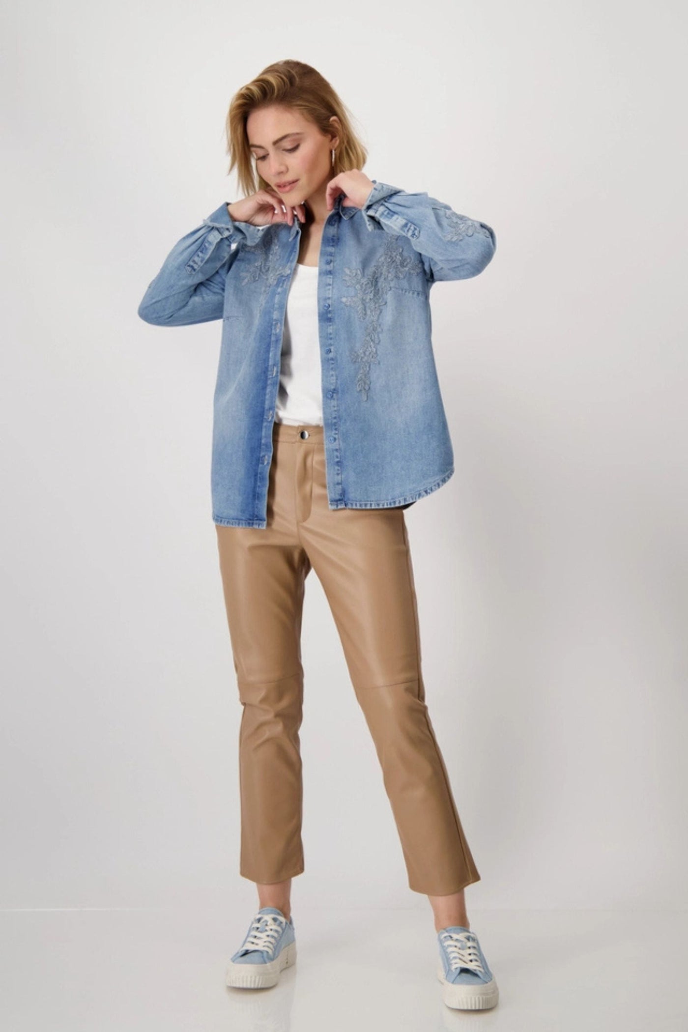 TENCIL LACE SHIRT - 409492MNR SHIRT
