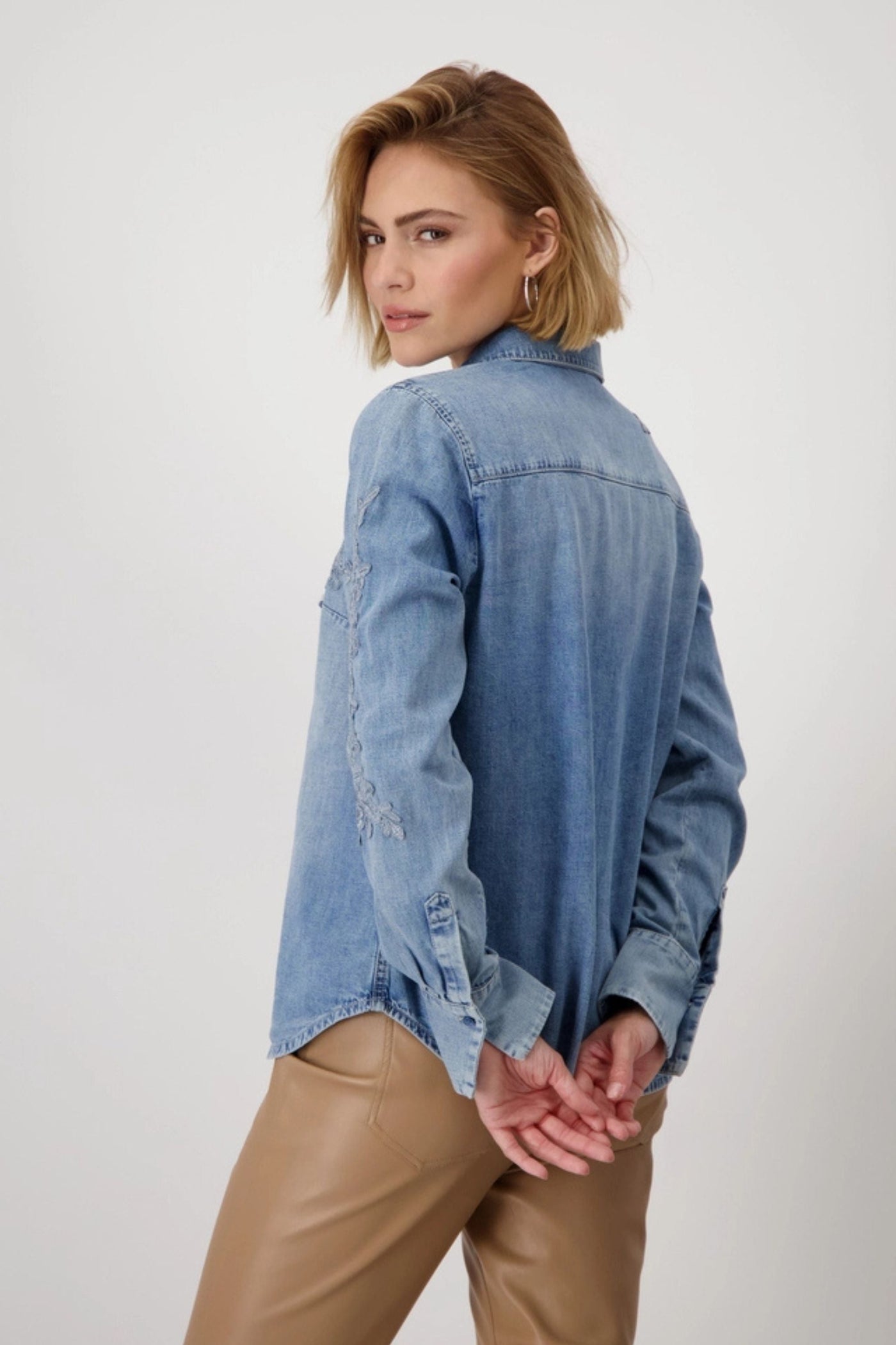TENCIL LACE SHIRT - 409492MNR SHIRT