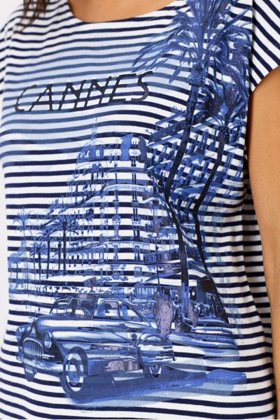 PALM TREE TEE 410022MNR TOP