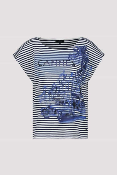 PALM TREE TEE 410022MNR TOP