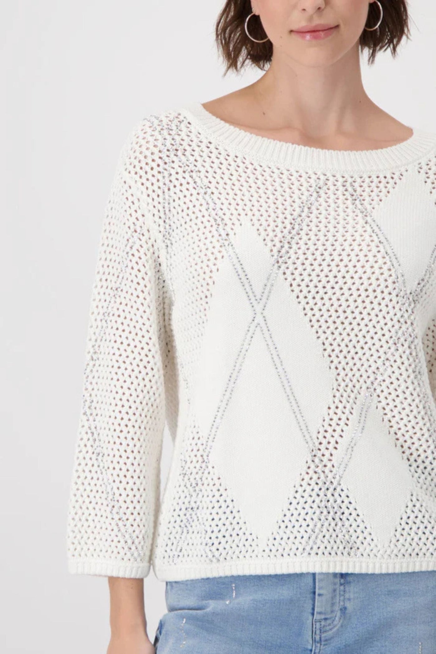 SEQUIN KNIT TOP - 409226MNR TOP