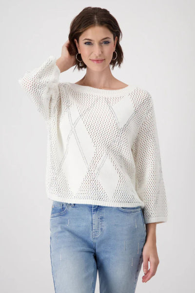 SEQUIN KNIT TOP - 409226MNR TOP