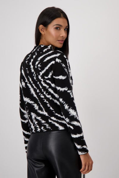 SWIRL KNIT PULLOVER - 808336MNR
