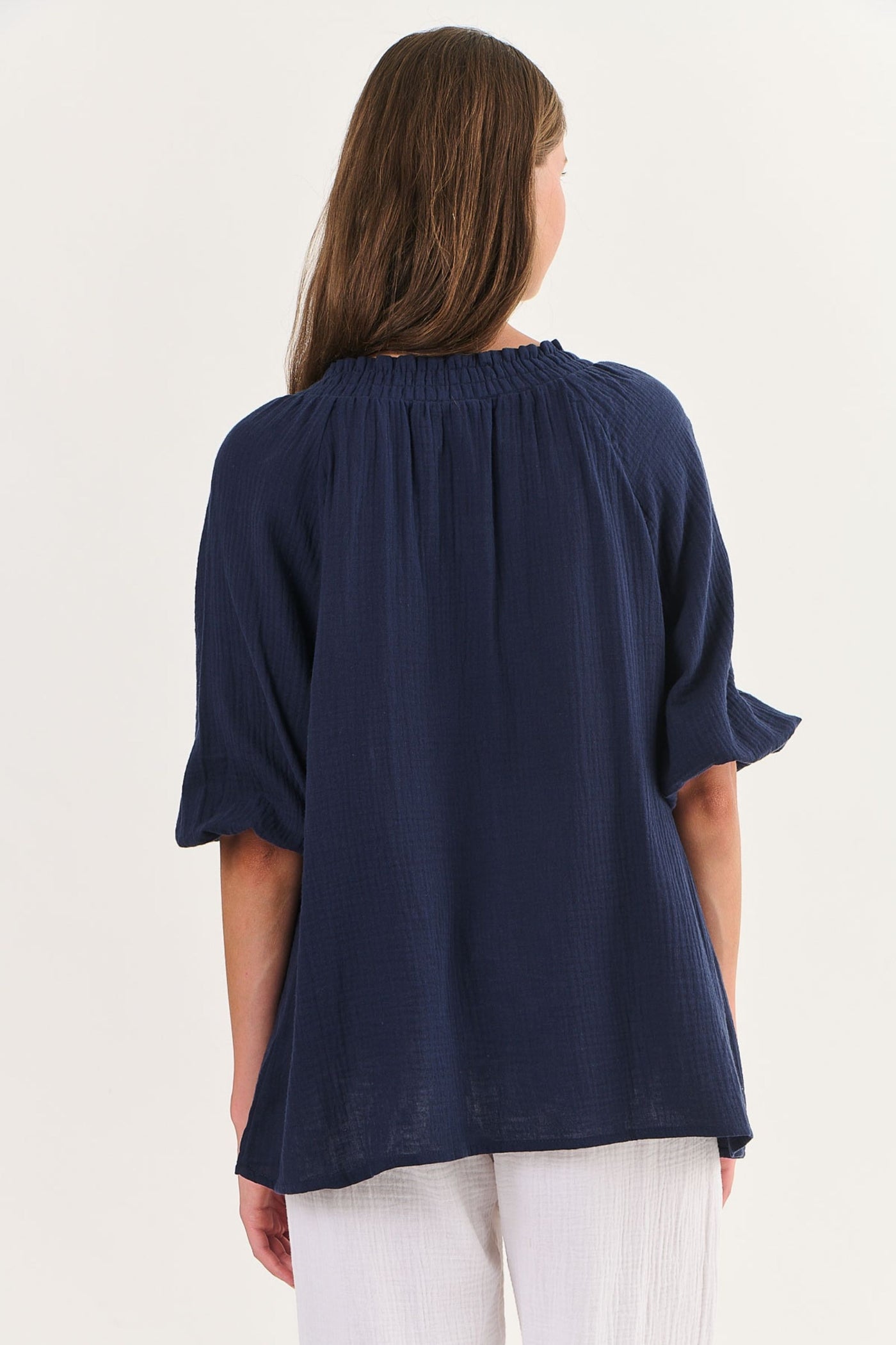 V-NECK BLOUSE - NAM32