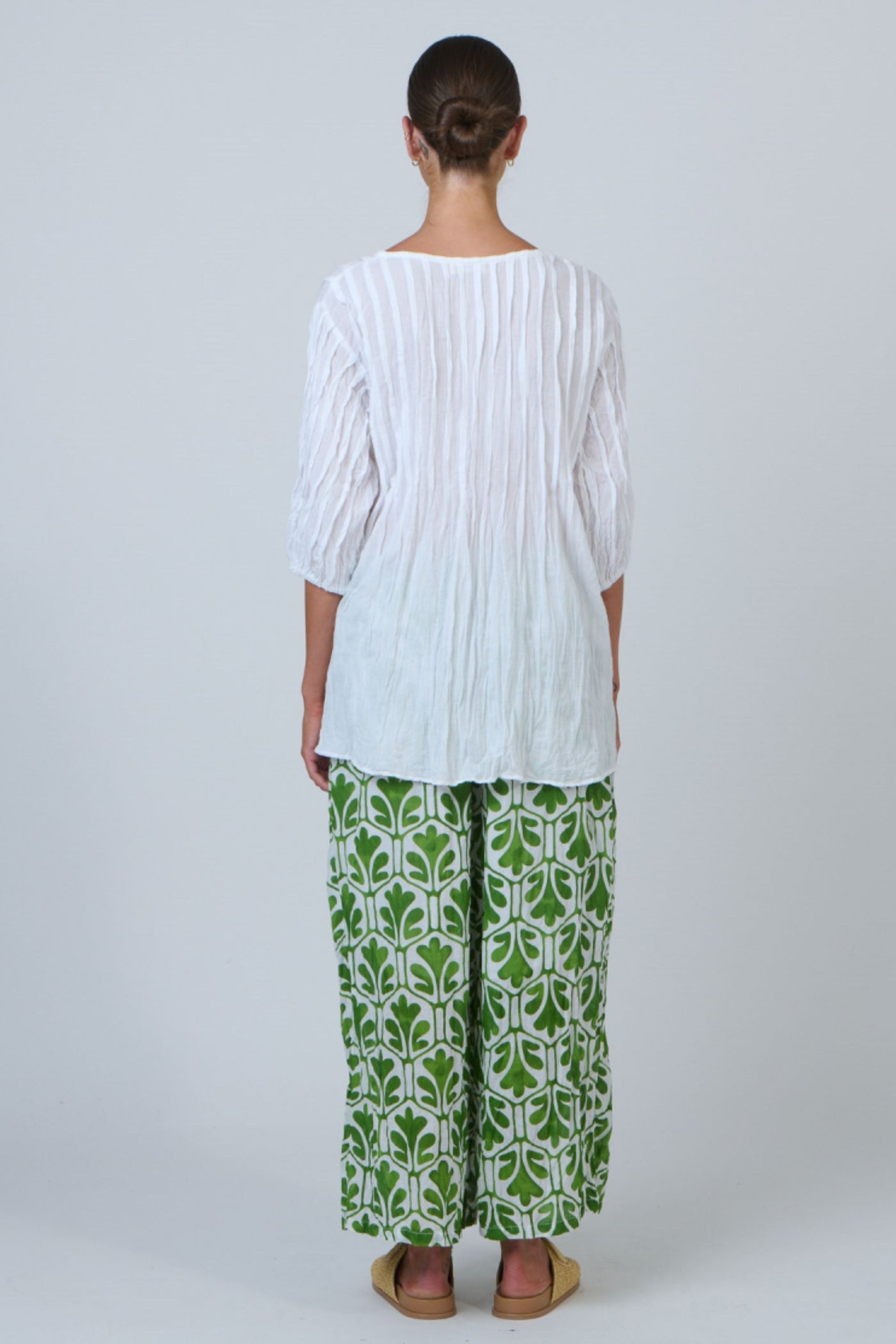 1/2 SLEEVE COTTON TOP - N26