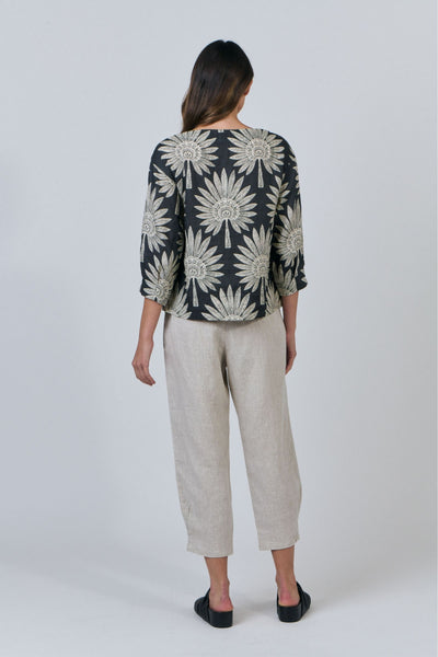 3/4 SLEEVE TOP - GA641