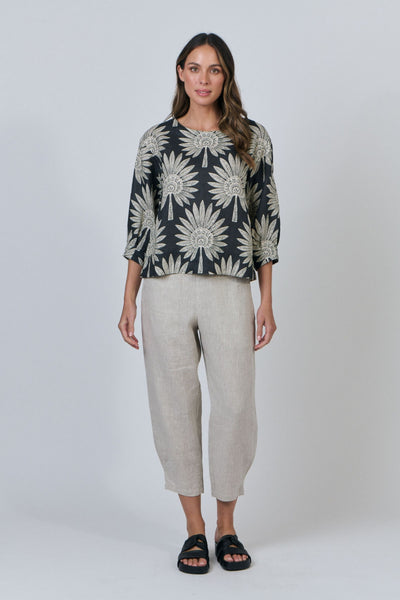 3/4 SLEEVE TOP - GA641