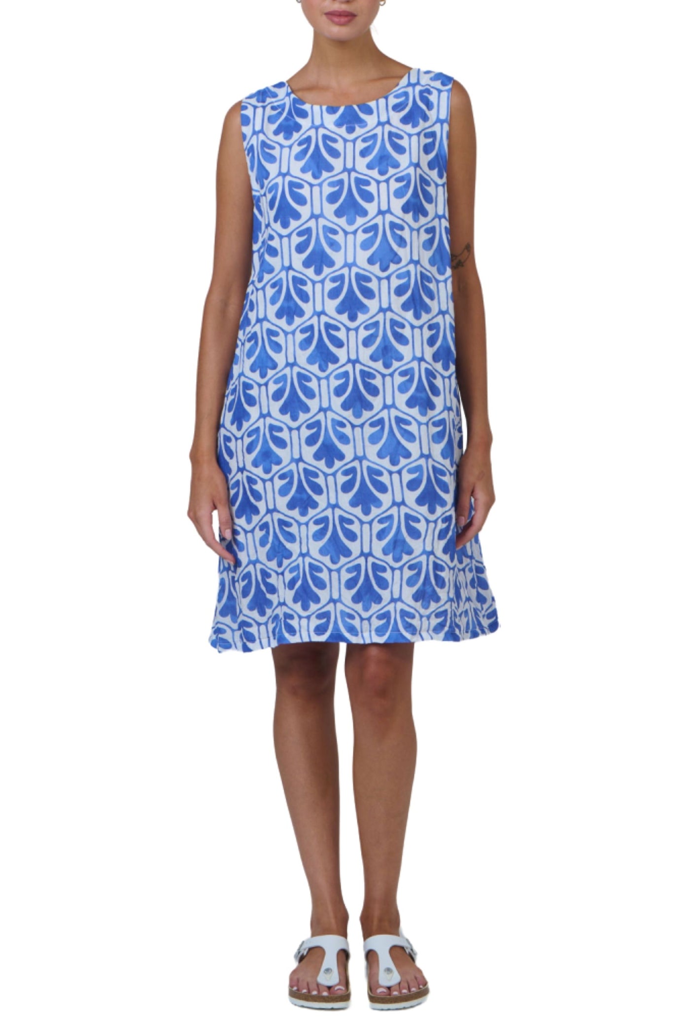 BUTTON BACK DRESS - P147