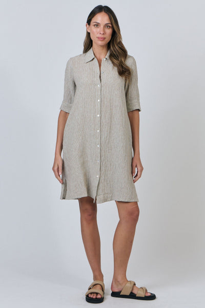 BUTTON UP DRESS - GA513.1