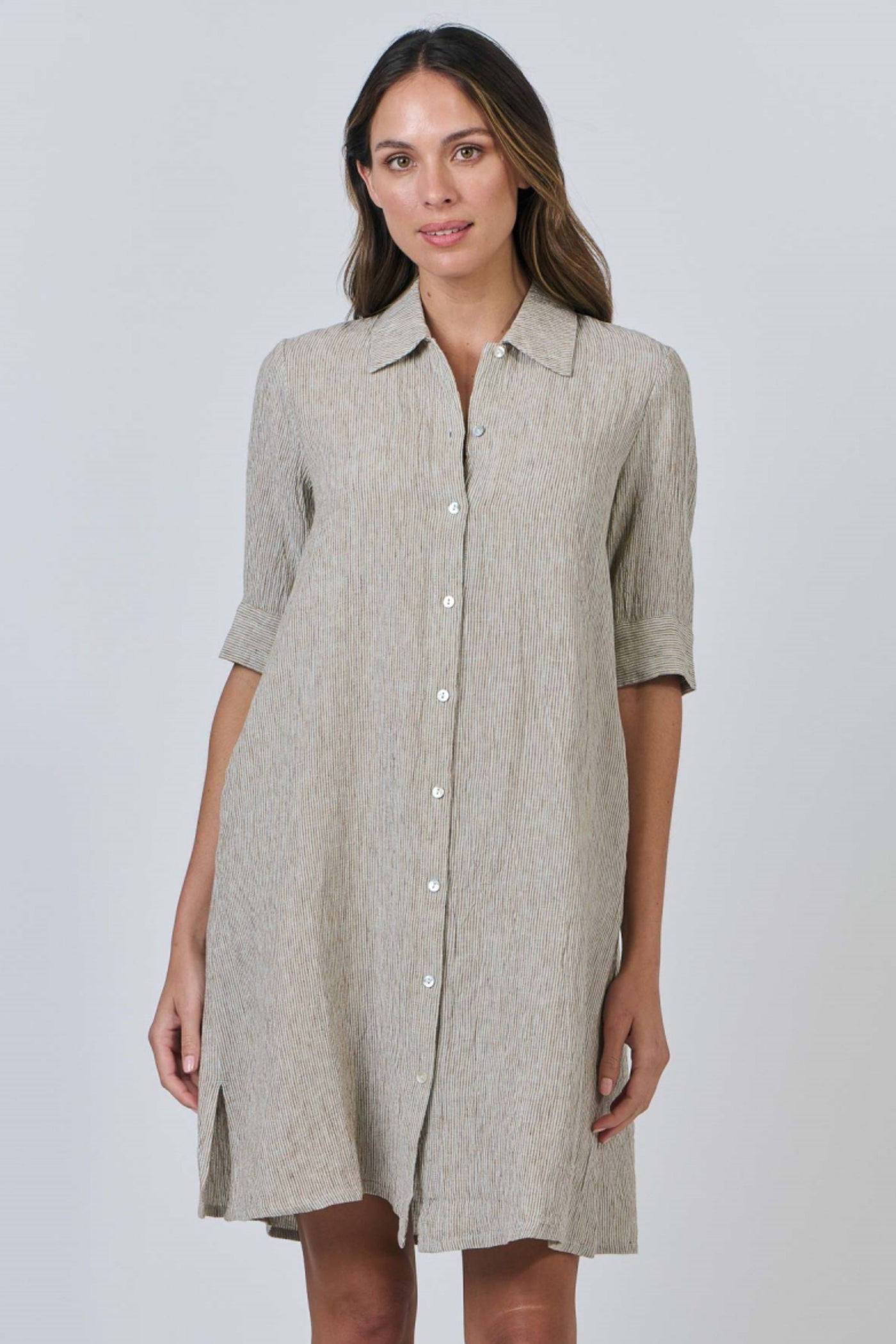BUTTON UP DRESS - GA513.1