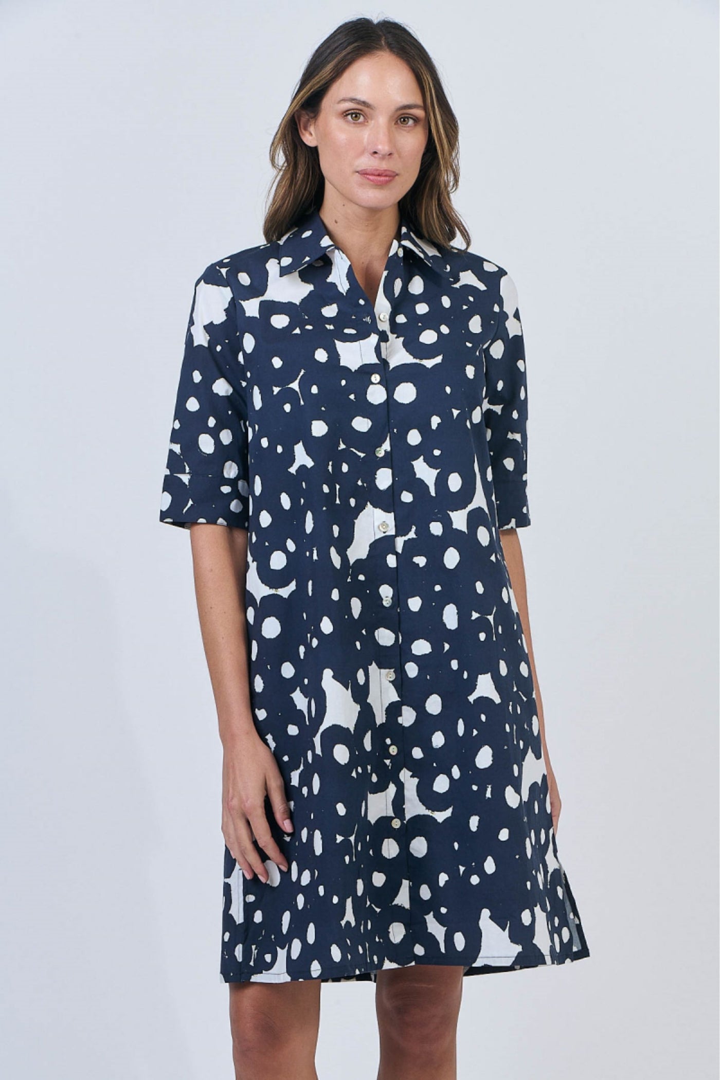 BUTTON UP DRESS - GA513