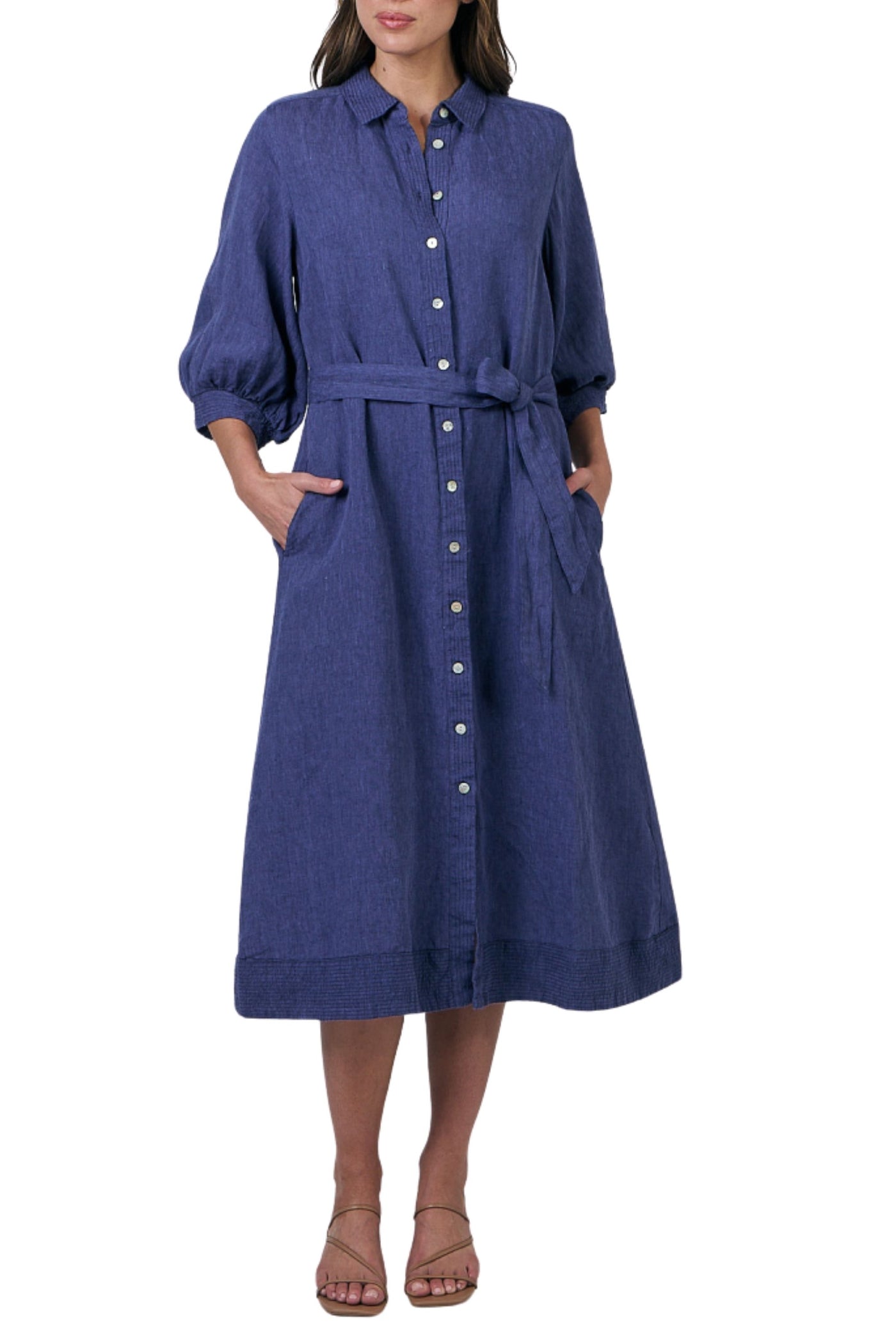 BUTTON UP DRESS - GA607
