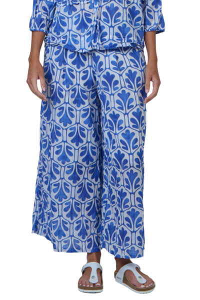 COTTON PANTS - P125 S/M / BLUE PANTS