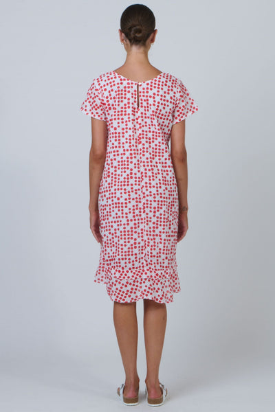 ROUND NECK COTTON DRESS - P12 DRESS