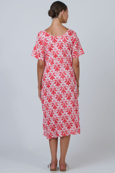 ROUND NECK COTTON DRESS - P150 DRESS