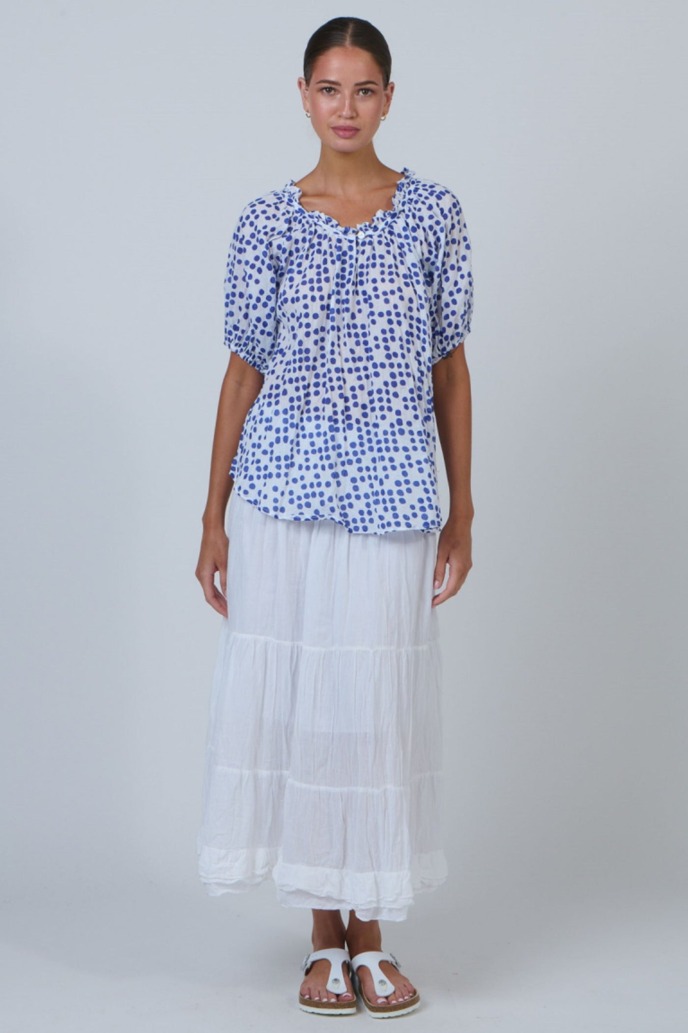 SCOOP NECK TOP - P105 TOP