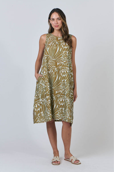 S/LESS MIDI DRESS - GA626