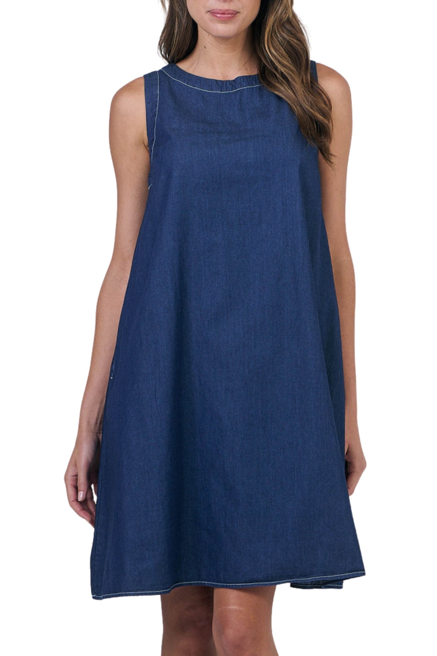 TIE BACK DRESS - GA518