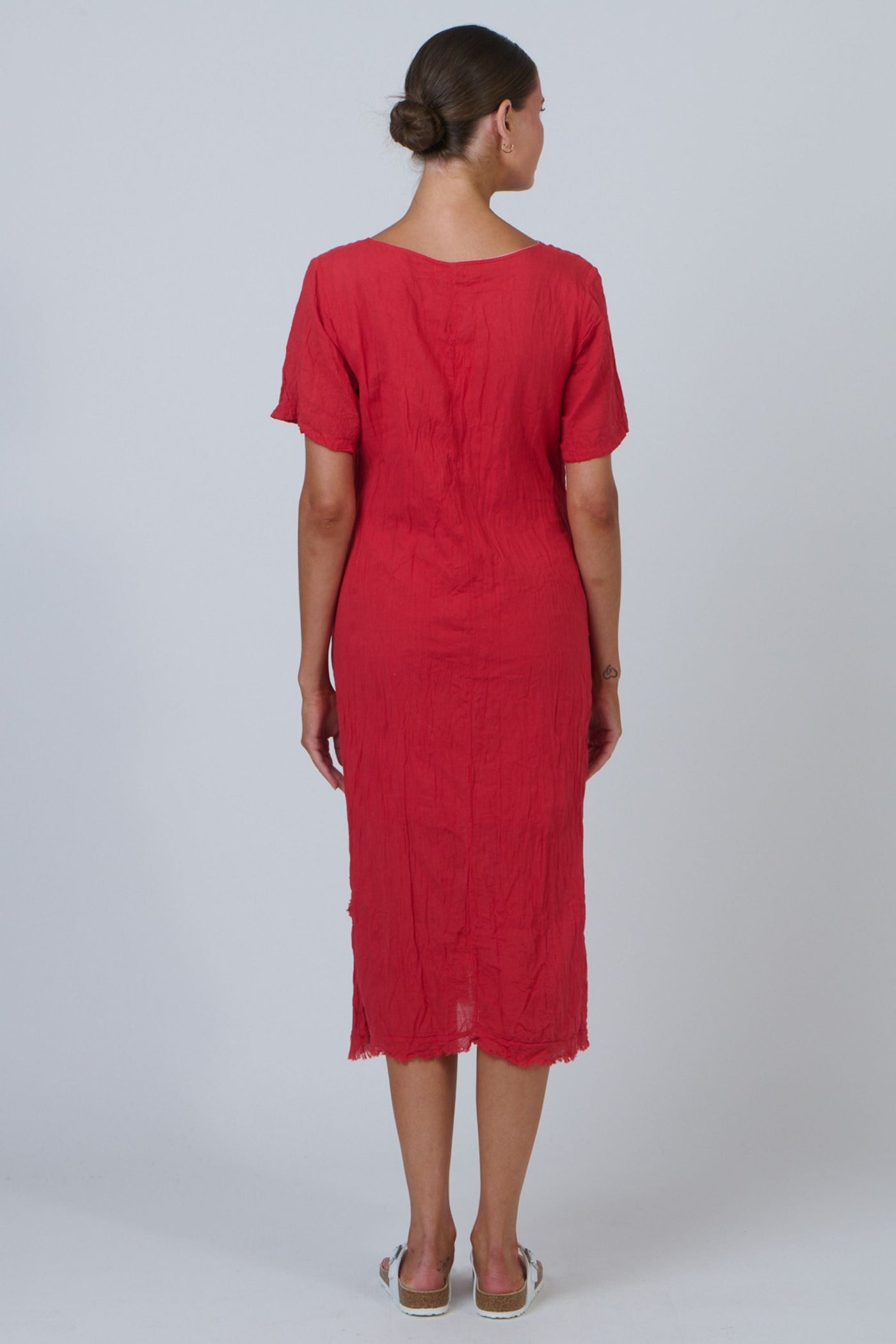 V-NECK DRESS - P167 DRESS