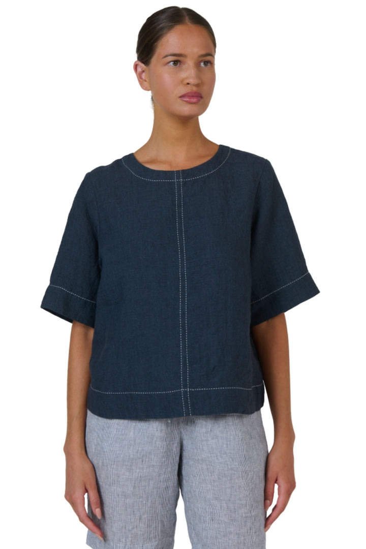 LINEN TOP - GA724A