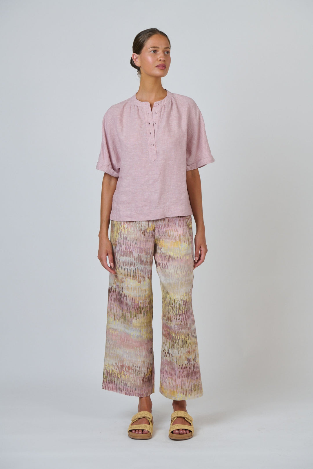 LINEN PANTS - GA398