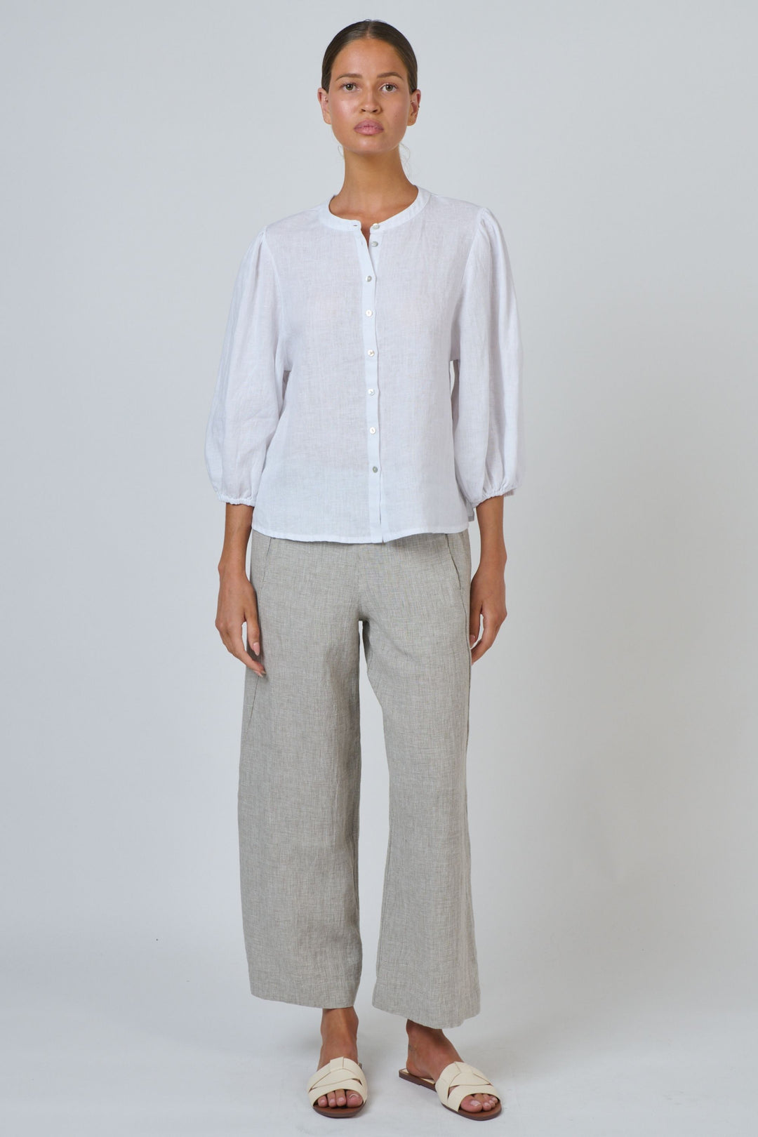 LINEN PANTS - GA398