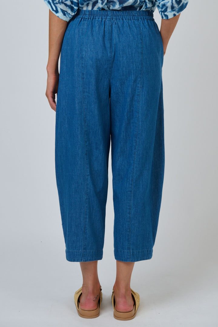 DENIM LINEN PANTS - GA711.1