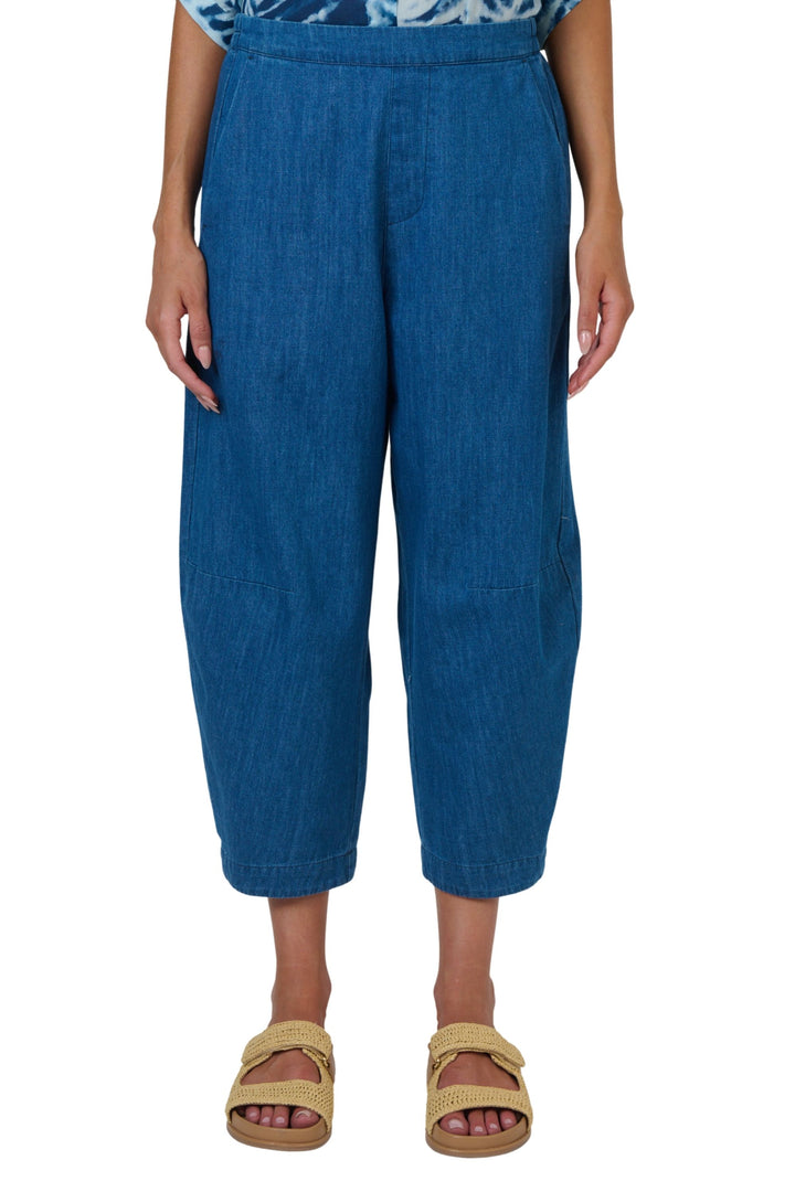 DENIM LINEN PANTS - GA711.1
