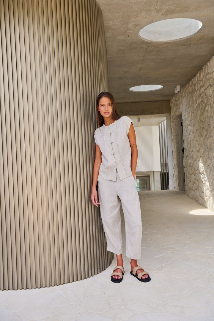 LINEN PANTS - GA711