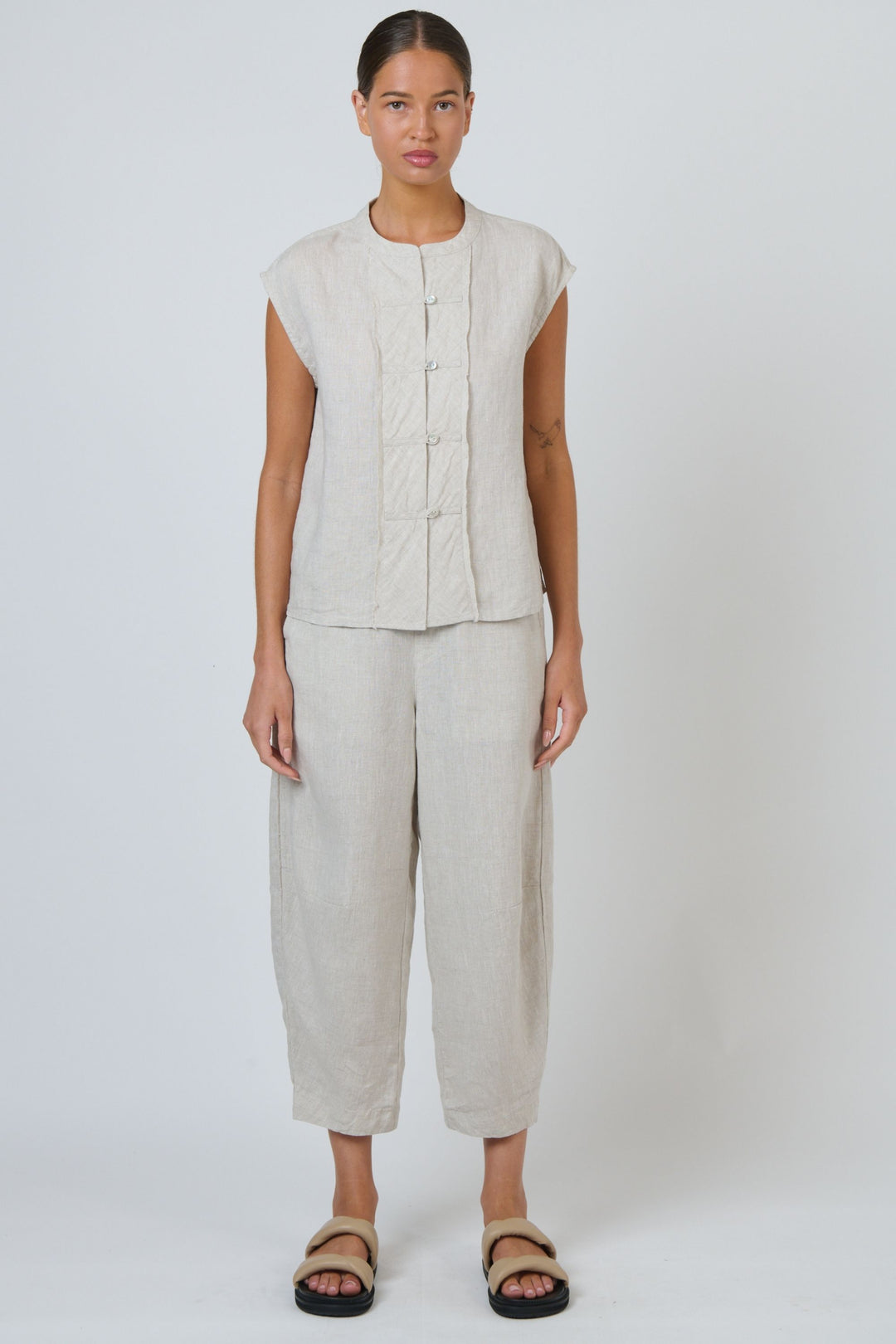 LINEN PANTS - GA711