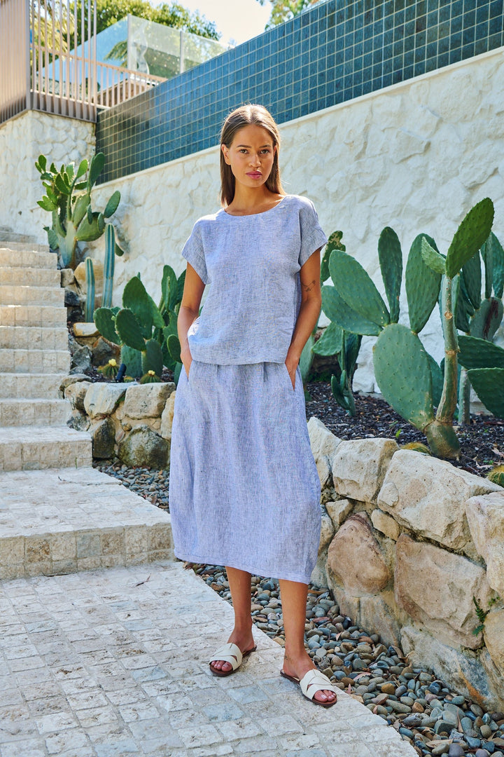 LINEN SKIRT - GA639