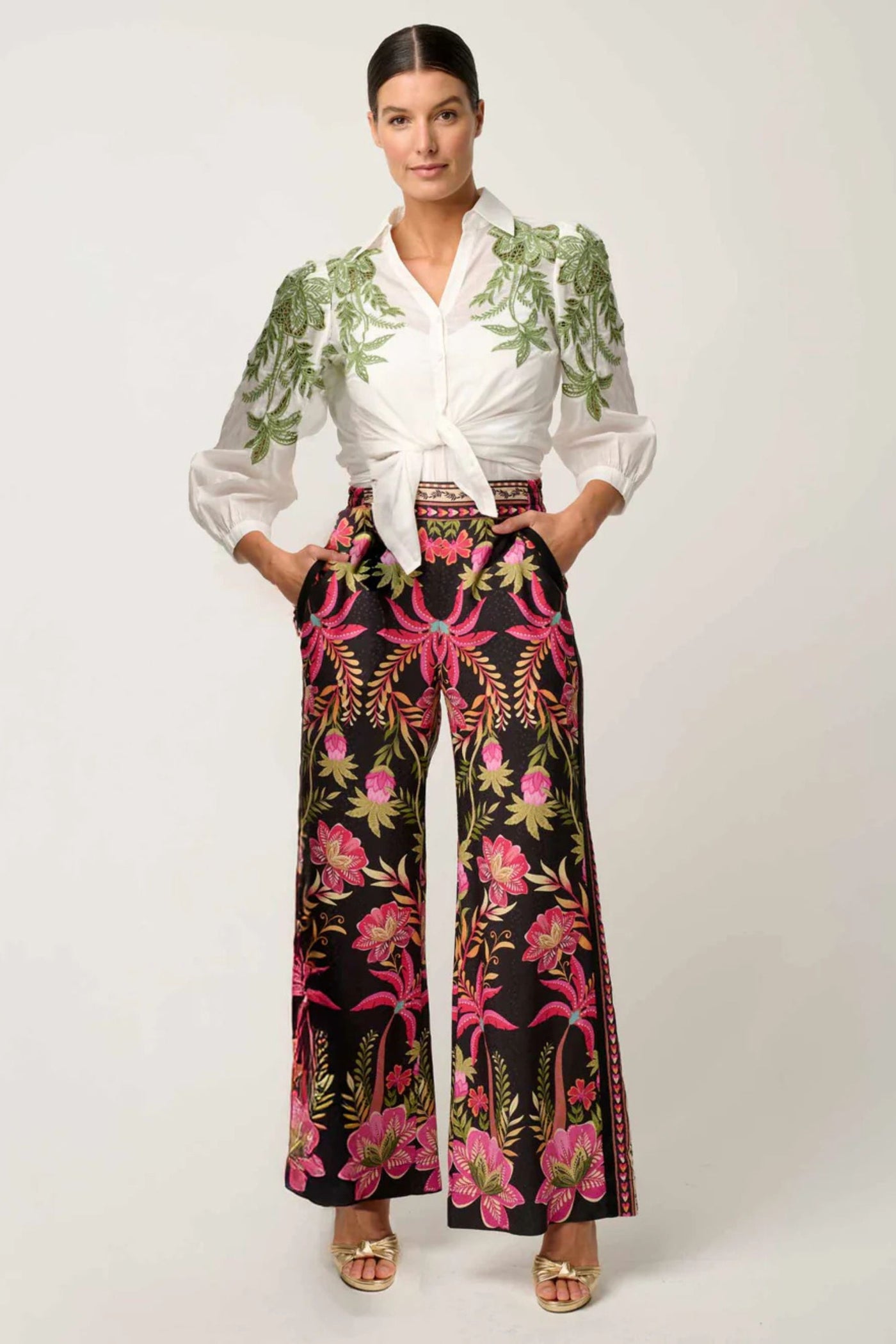 CALLISTO EMBROIDED SHIRT - OW22011