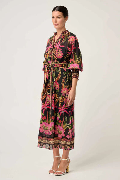 CARMEN SILK COTTON DRESS - OW41905