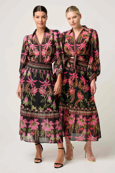 ELYSIAN SILK CONTRAST SHIRT - OW22010