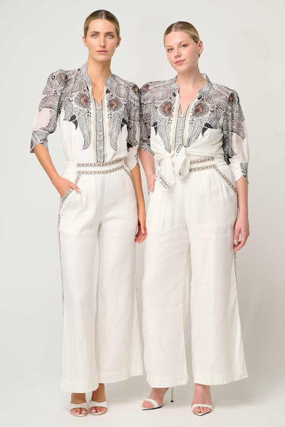 LEILA SILK COTTON SHIRT - OW22018