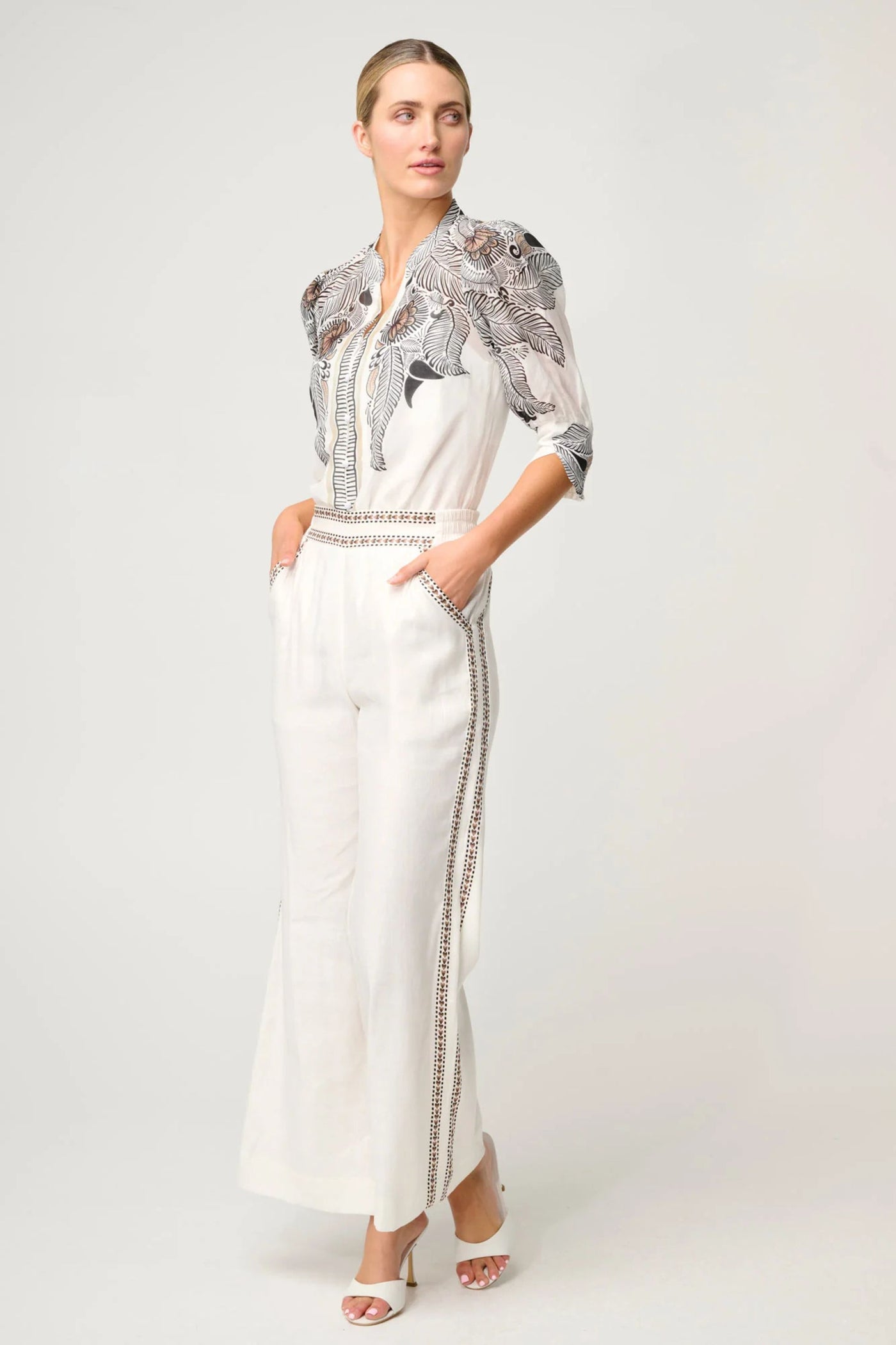 LEILA SILK COTTON SHIRT - OW22018