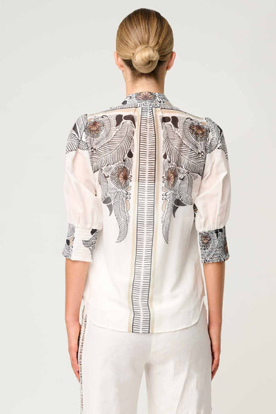 LEILA SILK COTTON SHIRT - OW22018