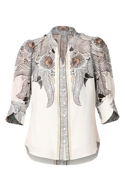 LEILA SILK COTTON SHIRT - OW22018